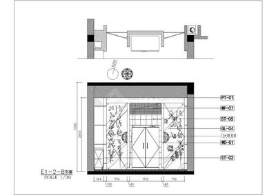 二层别墅室内外装饰装修cad设计施工图纸